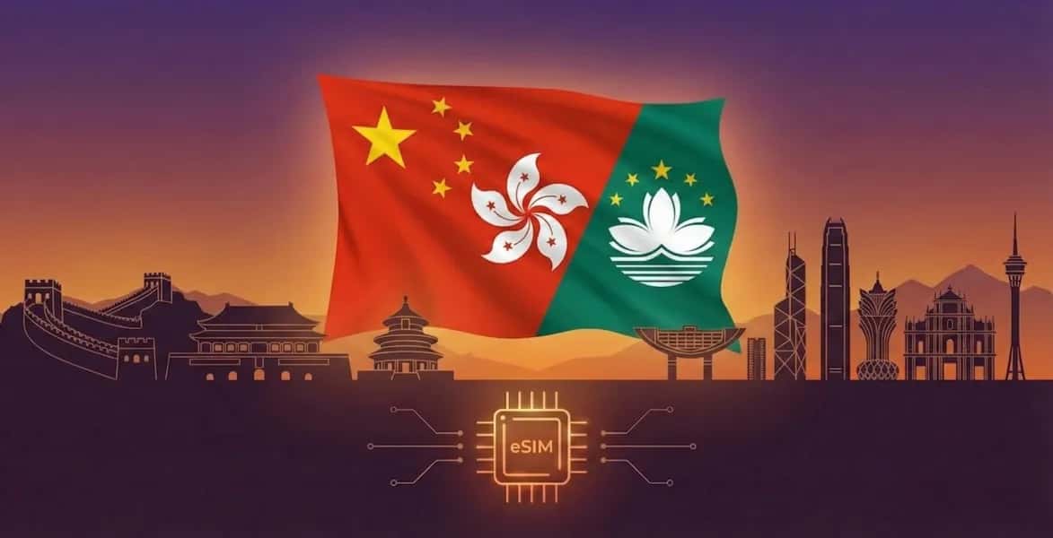 China (Mainland, HK, Macao), EastESIM eSIM